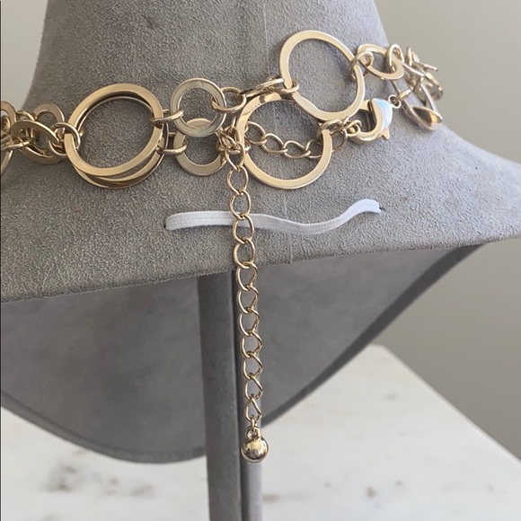 Chico’s Circle Silver Necklace - Picture 2 of 8